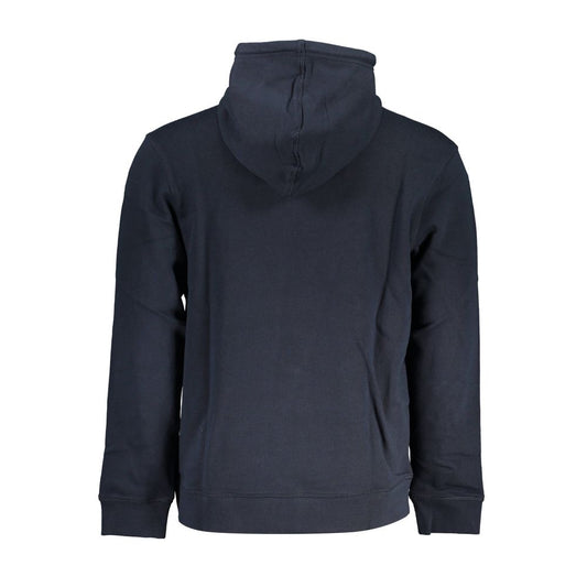 Hugo Boss Blue Cotton Sweater