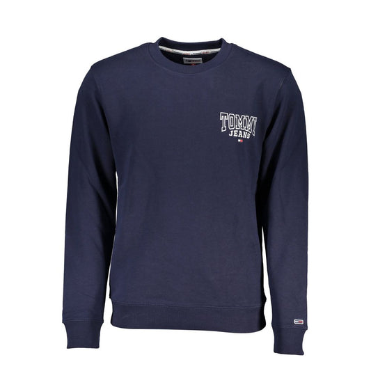 Suéter de algodón azul Tommy Hilfiger