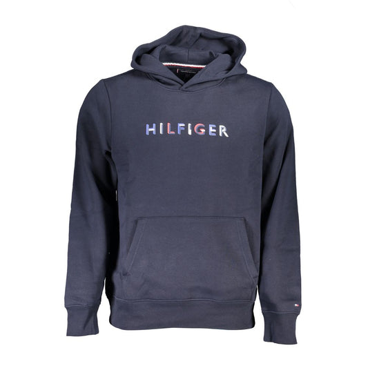 Suéter de algodón azul Tommy Hilfiger