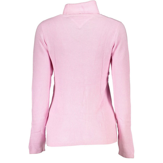Tommy Hilfiger Pink Cotton Sweater