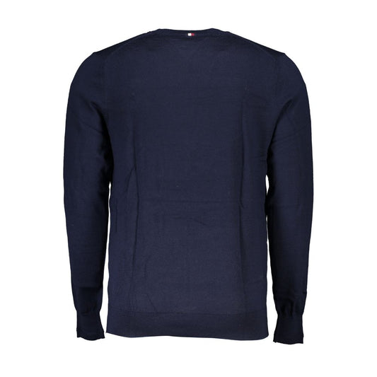 Suéter de tela azul Tommy Hilfiger