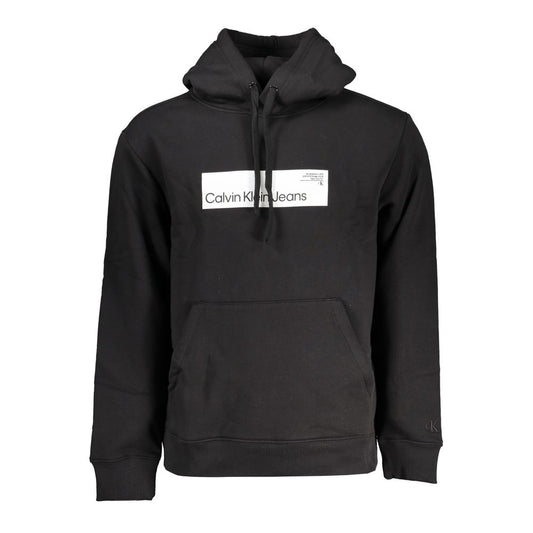 Suéter de algodón negro de Calvin Klein