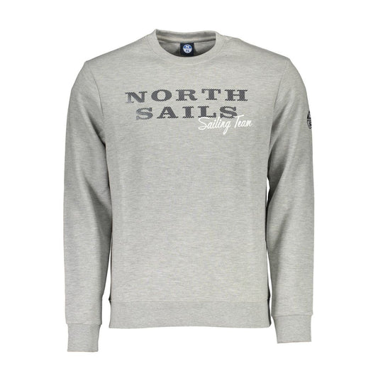 North Sails Gray Cotton Sweater