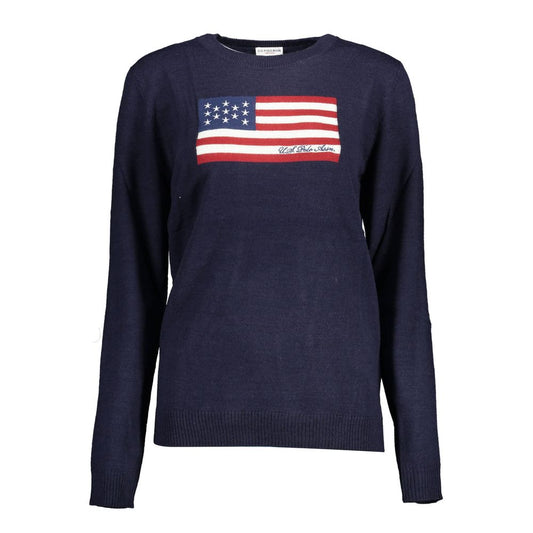 Suéter de nailon azul de US POLO ASSN.