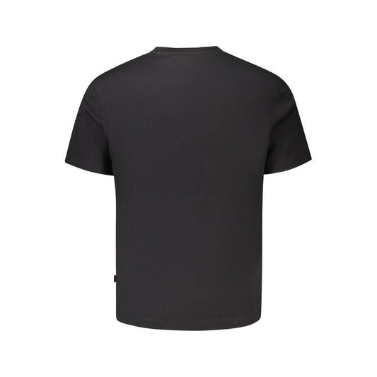 Guess Jeans Black Cotton T-Shirt