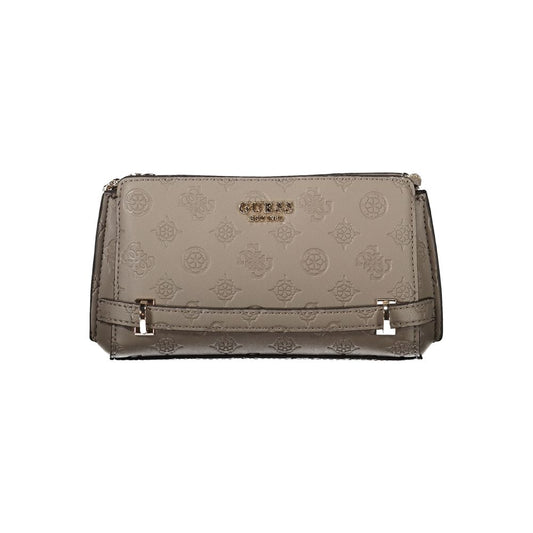 Guess Jeans Brown Polyethylene Handbag