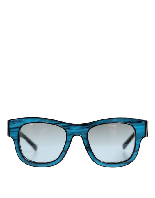 Gafas de sol Dolce &amp; Gabbana DG2215K de metal jaspeado azul y negro