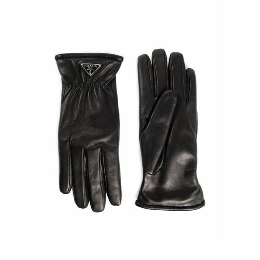 Guantes de cuero Prada