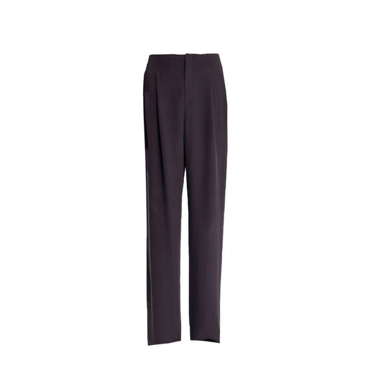 Pantalones de seda de Saint Laurent