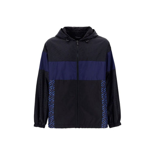 Versace Hooded Windbreaker Jacket