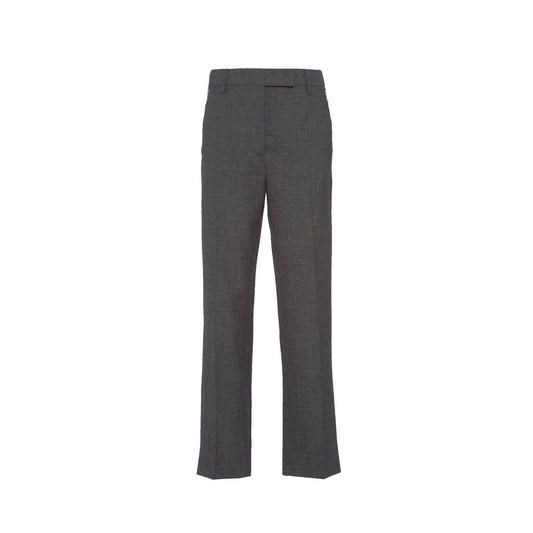 Pantalones de lana Prada
