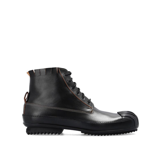 Maison Margiela Leather High-Top Sneakers