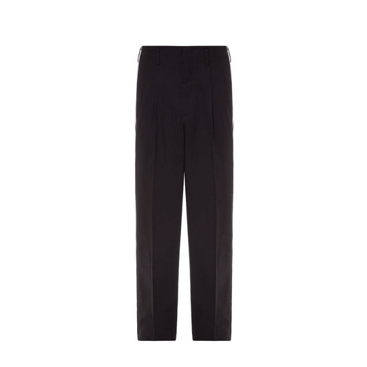 Pantalones con pliegues y rayas laterales de Dolce &amp; Gabbana