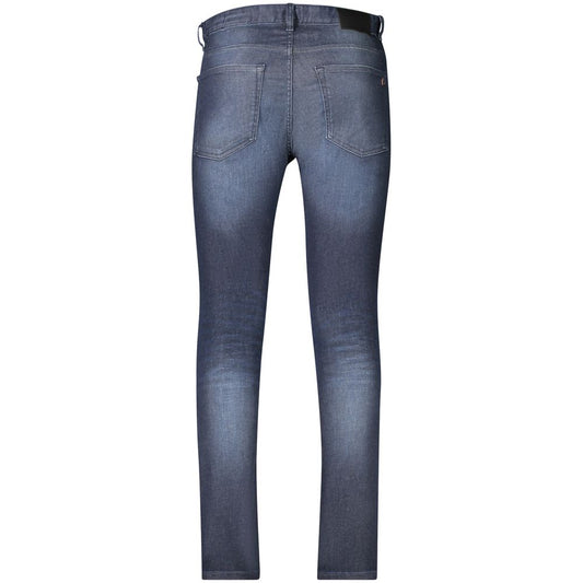 Hugo Boss Blue Cotton Men's Slim Fit Jean