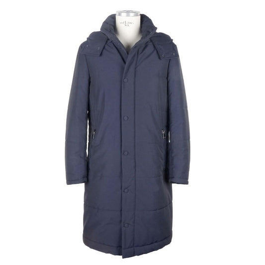 Made in Italy Blue Wool Jacket
