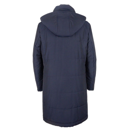 Made in Italy Blue Wool Jacket