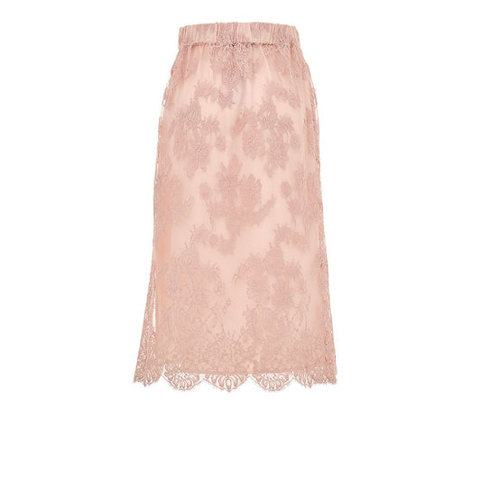 Gucci Pink Cotton Skirt
