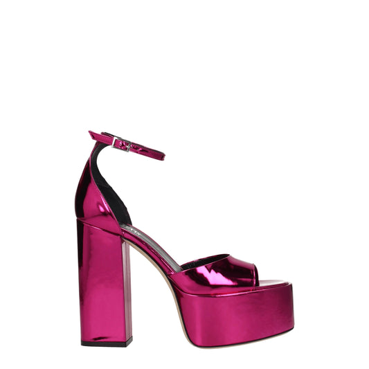 Paris Texas Pink Leather Sandal