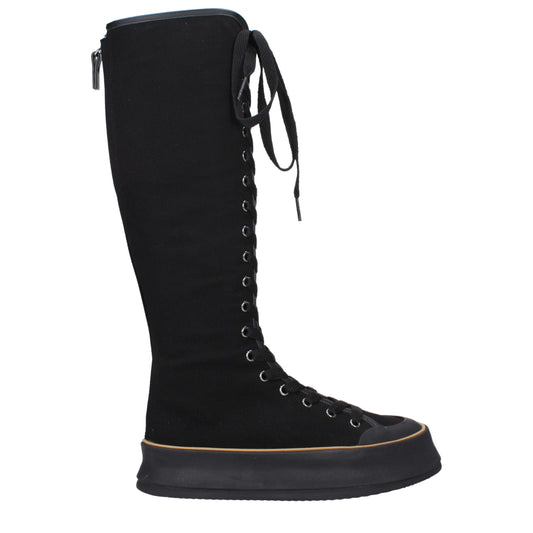 Max Mara Black Fabric Boot