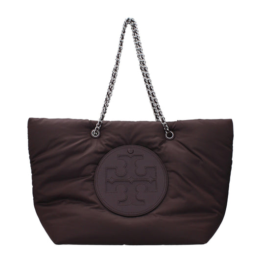 Tory Burch Purple Fabric Shoulder Bag