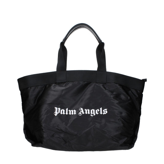 Palm Angels Black Fabric Shoulder Bag