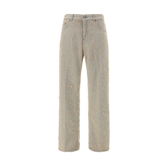 Haikure Jeans with pilling effect