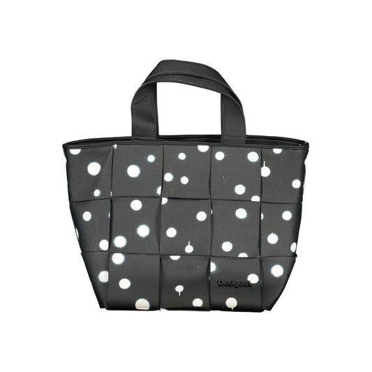 Bolso de polietileno negro Desigual