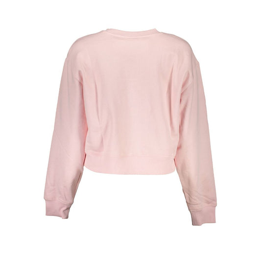 Guess Jeans Pink Cotton Sweater