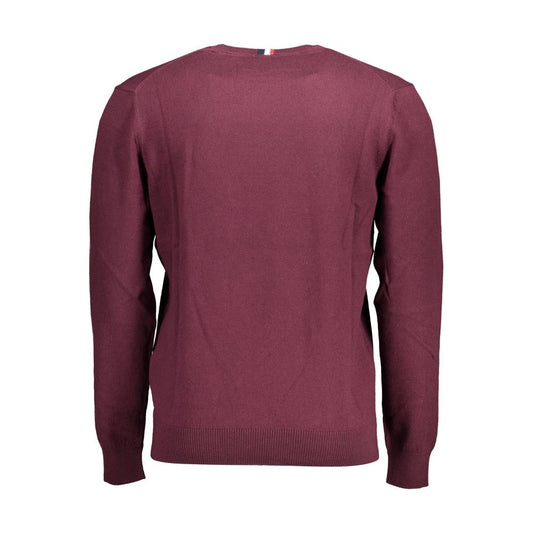 U.S. POLO ASSN. Purple Cotton Sweater
