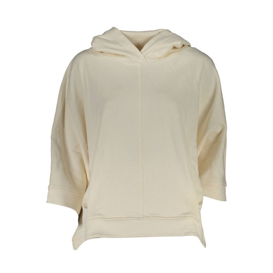 North Sails White Cotton Women's Hooded Sweater