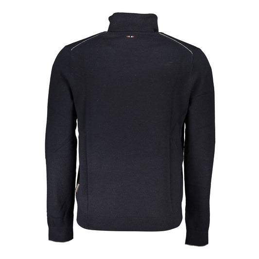Napapijri Black Fabric Sweater