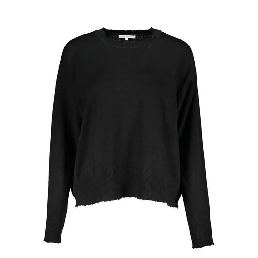 Patrizia Pepe Black Fabric Sweater