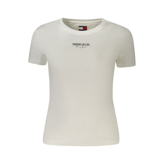 Camiseta blanca de algodón para mujer de Tommy Hilfiger