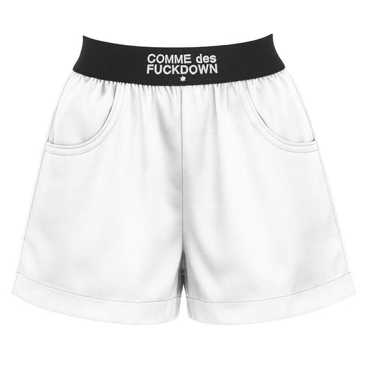 Pantalón corto modal blanco Comme Des Fuckdown