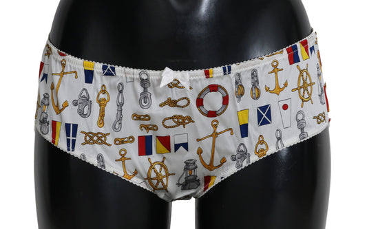Ropa interior para mujer con estampado marinero chic de Dolce &amp; Gabbana