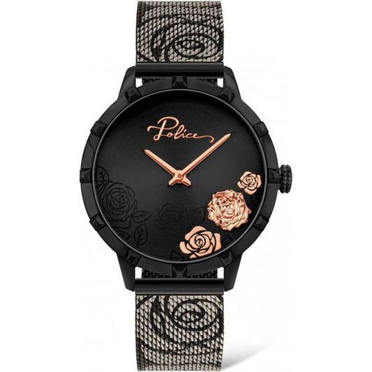 Reloj Police de acero inoxidable negro