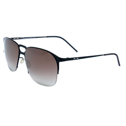 Gafas de sol de metal negro de Italia Independent