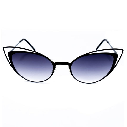 Italia Independent Black Metal Sunglasses