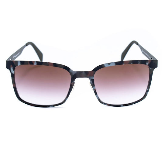 Italia Independent Gray Metal Sunglasses