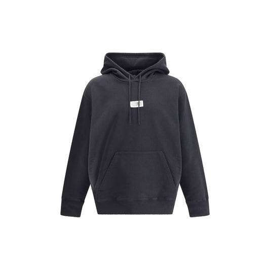 MM6 Cotton Hoodie with logo