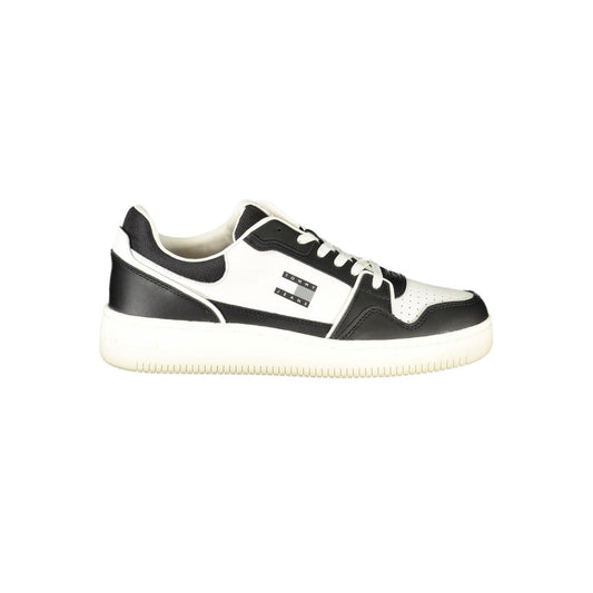 Tommy Hilfiger Black Polyester Sneaker
