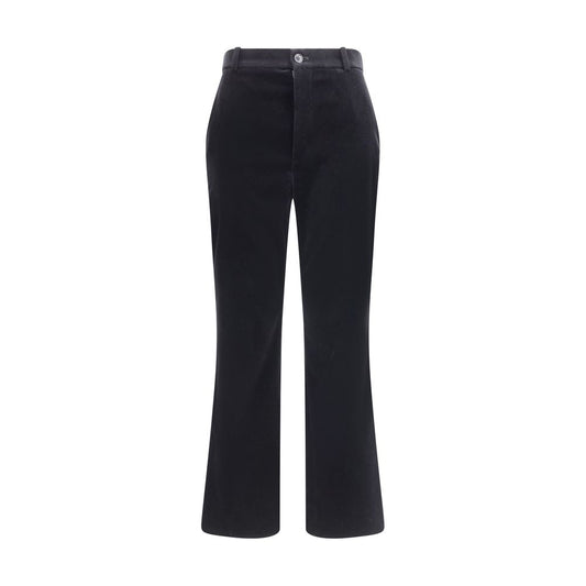 Pantalones de terciopelo de Saint Laurent