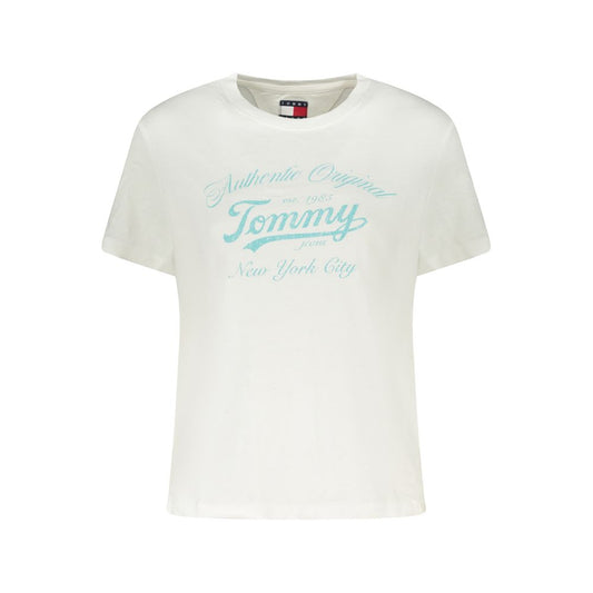 Camisetas y tops de algodón blancos de Tommy Hilfiger