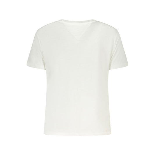 Camisetas y tops de algodón blancos de Tommy Hilfiger