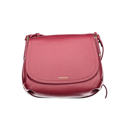 Coccinelle Purple Leather Handbag