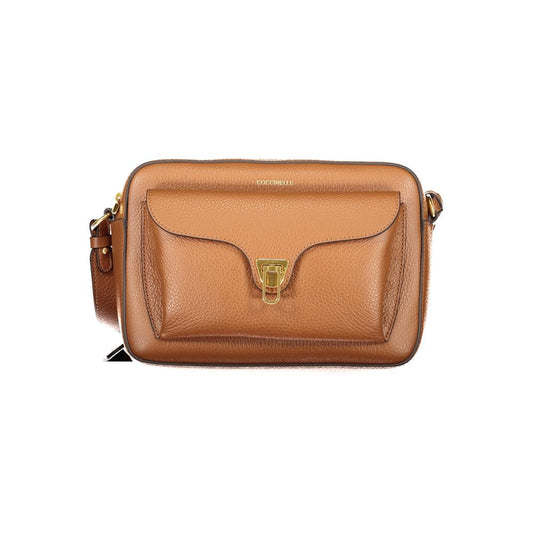 Coccinelle Brown Leather Handbag