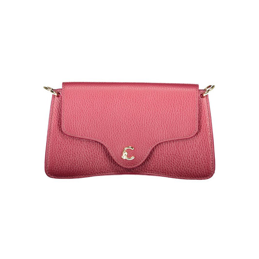Coccinelle Purple Leather Handbag