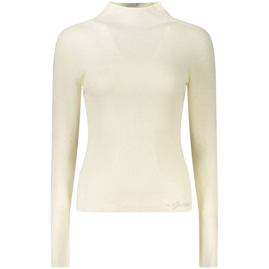 Guess Jeans White Wool Sweater