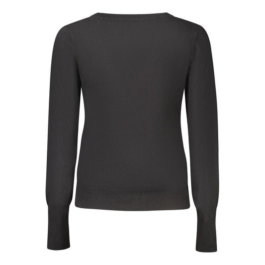Guess Jeans Black Viscose Sweater