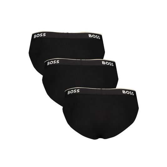 Hugo Boss Black Cotton Underwear